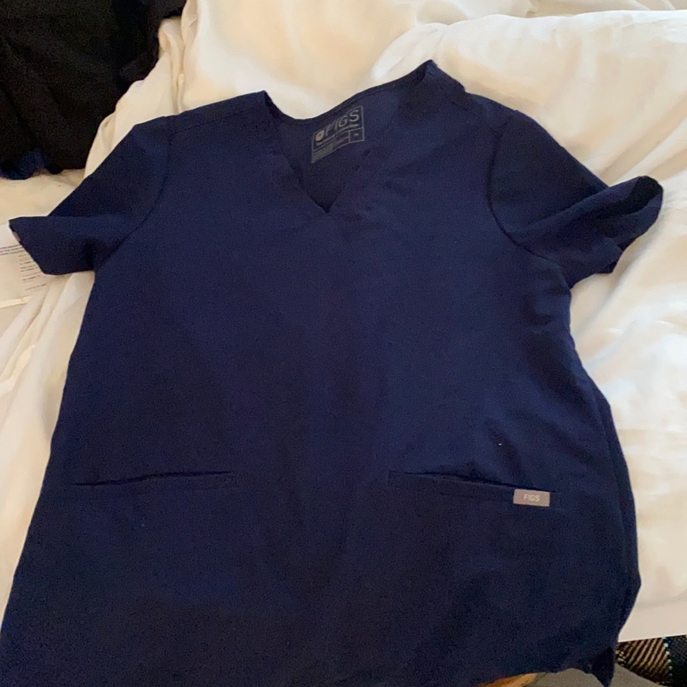 Figs Core Scrub Top